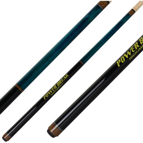 Billiard Cue, Pool, Classic Powerbreak Break Jump, Blue, Quick-Release