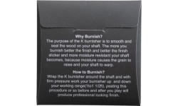 Cue shaft Smoother & Burnisher, superfine