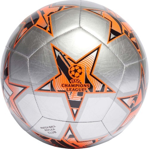 Adidas futbola bumba UCL Club 23/24 Group Stage Grey Orange IA0950
