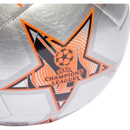 Футбольный мяч Adidas UCL Club 23/24 Group Stage Grey Orange IA0950
