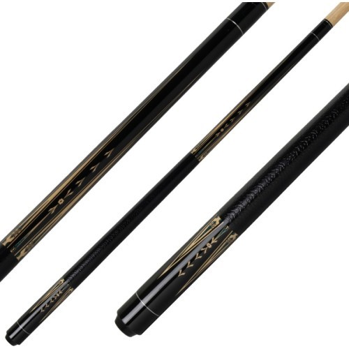 Billiard Cue, Pool, Classic Vulcan-1, 3D Grip, 5/16x18