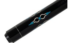 Billiard Cue, Pool, Classic Vulcan-5, 3D Grip, 5/16x18