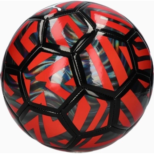 Футбольный мяч Puma ACM Fan Ball чёрно-красный 084043 01