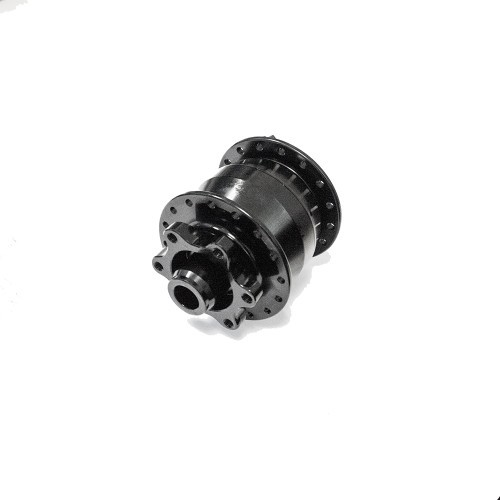 Передняя втулка динамо 32H, для дисковых тормозов на 6 болтов, 6V 3W (чёрная)