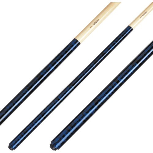 Бильярдный кий Classic Triton TRI-3, синий, цельный, Pool