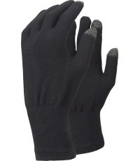 Перчатки Trekmates Merino Touch, чёрные, размер L