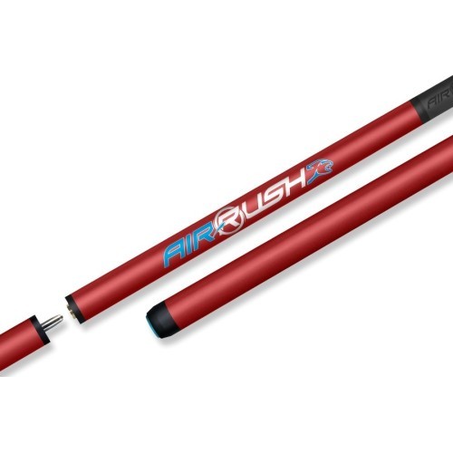 Billiard Cue, Pool, Predator Air Rush Red NW, three-part, Uni-Loc