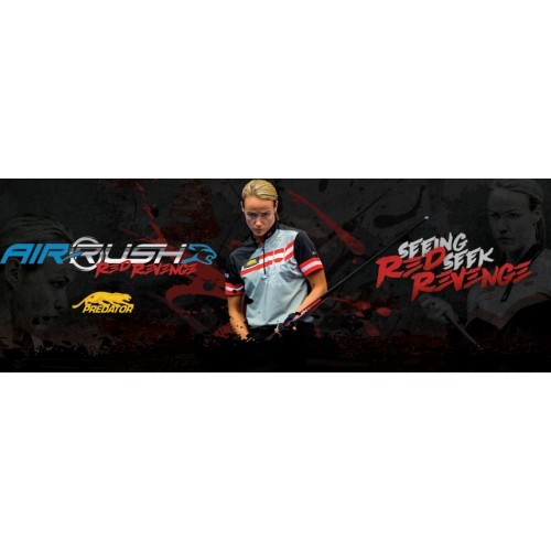 Бильярдный кий Predator Air Rush Red NW, трёхсоставной, Uni-Loc