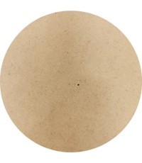 Plakana paplāksne galda kājām, saplāksnis, 15 cm diametrs, 3 mm biezums