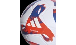 Футбольный мяч Adidas Tiro League TSBE White Blue Red HT2422