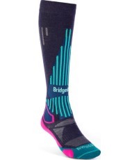 W Ski Lightweight Dark Denim/ Pink S - 321