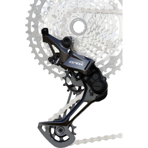 Задний переключатель Shimano GRX RD-RX822-SGS Shadow+ long cage, 1x12