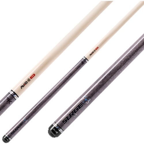 Biljarda kijs Cuetec Avid Surge Jump, pool, pelēks, 3/8x14