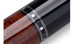 Biljarda kijs Cuetec Cynergy Truewood Gen 2, leopard I NW, 3/8x14, 11.8mm