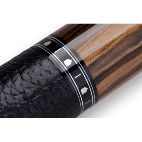 Biljarda kija Cuetec Cynergy Truewood Gen 2, ebony II LTW, 3/8x14, 12,5 mm