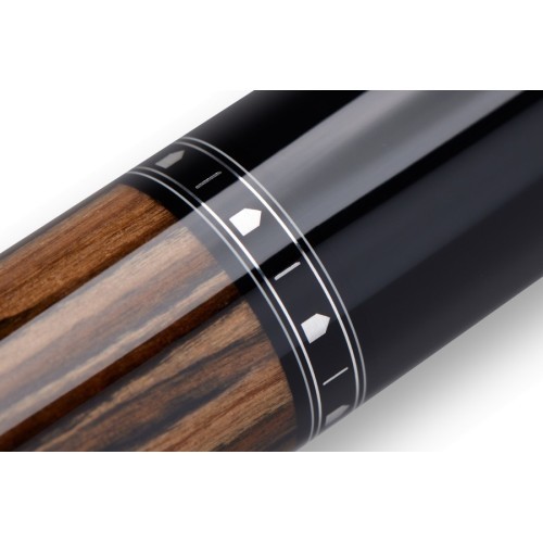 Бильярдный кий Cuetec Cynergy Truewood Gen 2, эбеновое дерево I NW, 3/8x14, 11,8 мм