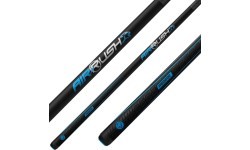 Biljarda kijs Predator Air Rush Jump, Sport Wrap, trīsdaļīgs, balts, Uni-Loc