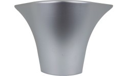 Billiard Table Low Corner Set, Pool, For Dynamic III, Silver-Matt, 4 pcs