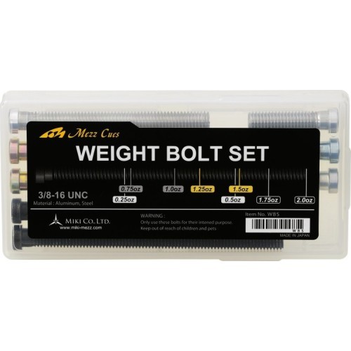 WBS Weight Bolt Set, Mezz