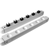 Biljarda kiju statīvs Roman, balts, 40 cm, 6 turētājiem