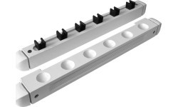 Biljarda kiju statīvs Roman, balts, 40 cm, 6 turētājiem