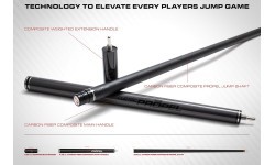 Бильярдный кий Cuetec Jump Cynergy Propel Ghost Edition с быстроразъёмным соединением