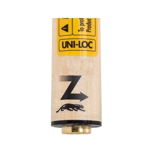 Biljarda kija galva Predator Z-3, Uni-Loc, melns plāns gredzens, 30 collas