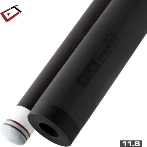 Biljarda kija smaile Cuetec Cynergy CT-15K Carbon, Wavy Joint, 11,8 mm