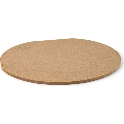 Plakanā paplāksne galda kājām, Playwood, 115 mm diametrs, 3 mm biezums