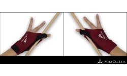 Billiard Glove, Mezz MGR-R, Burgundy, L&XL