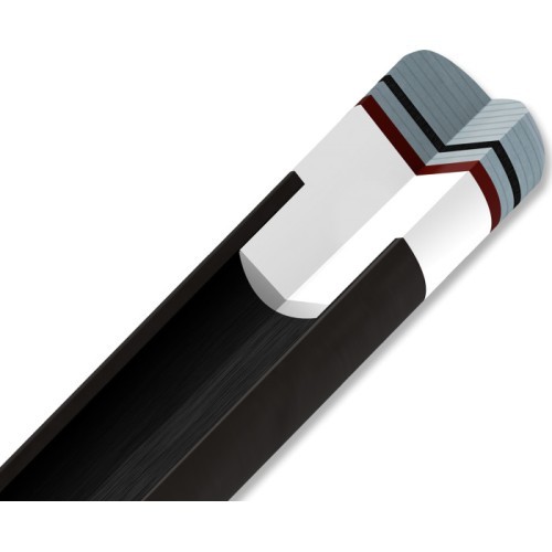 Shaft, Pool, Cuetec Cynergy CT-15K Carbon, 3/8x14, 20mm joint, 12.5mm