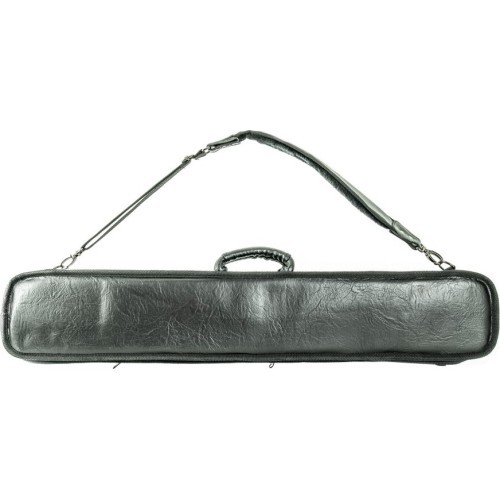 Mīksts futrālis biljarda kijai, elegants, melns, 3/5, 83 cm