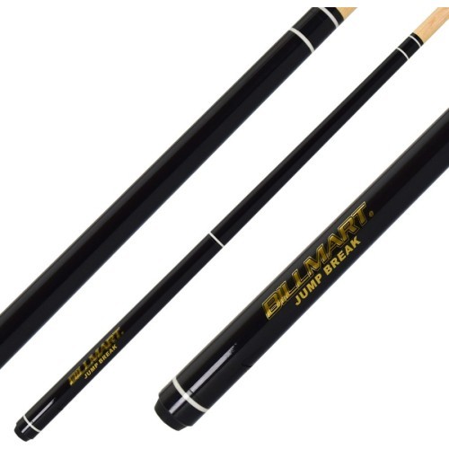 Billiard Cue, Pool, Classic "Billmart" Break Jump, Black, quick release joint