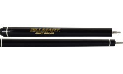 Biljarda kija Billmart Break Jump, pūla, melna, ātrās atvienošanas savienojums