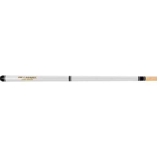 Billiard Cue, Pool, Classic "Billmart" Break Jump, White, quick release joint