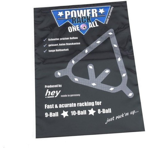 Бильярдный треугольник Power Rack one 4 all (9/10/8 шаров)