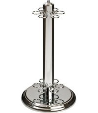 Billiard Cue Rack Nova QN for 6 Cues, silver