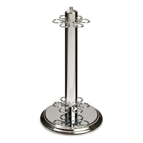 Billiard Cue Rack Nova QN for 6 Cues, silver