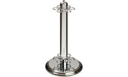 Billiard Cue Rack Nova QN for 6 Cues, silver