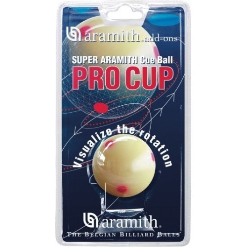 Training Ball Aramith Pro-Cup Cue Ball, 57,2 mm, Pool