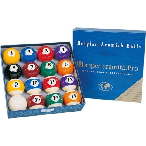 Ball Set Super Aramith Pro, 57,2 mm, Pool