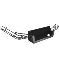 Ball return system Dynamic III, black, for 9 feet
