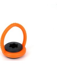 Gumijas kija turētājs, PVC, oranžs-melns