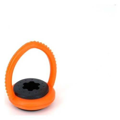 Gumijas kija turētājs, PVC, oranžs-melns