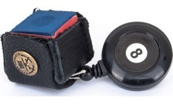 Chalk Holder with spool, 8, black