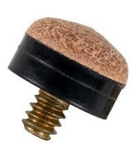 Metāla ieskrūvējams biljarda kija uzgalis, 13 mm, 3/16