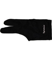 Glove Dynamic Deluxe, 3-finger, black, Lycra