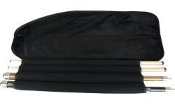 Biljarda kiju soma Classic Passion, melni dzeltena, 2/2, 83 cm