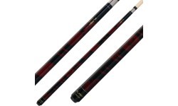Billiard Cue Classic Flash, red, 5/16x18, Pool