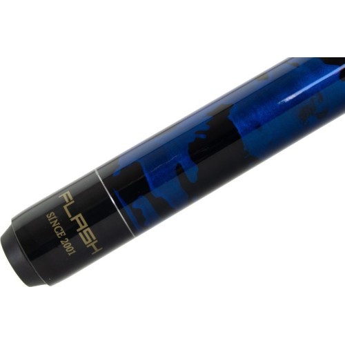 Billiard Cue Classic Flash, blue, 5/16x18, Pool